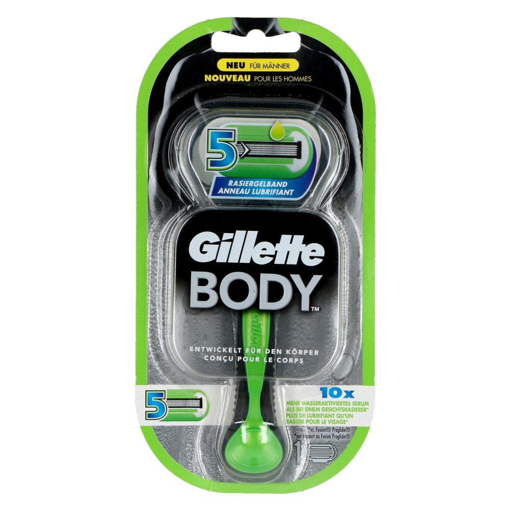 1x Gillette Body 5 Rasierer Manner Korper Rasierapparat Bei Pillashop