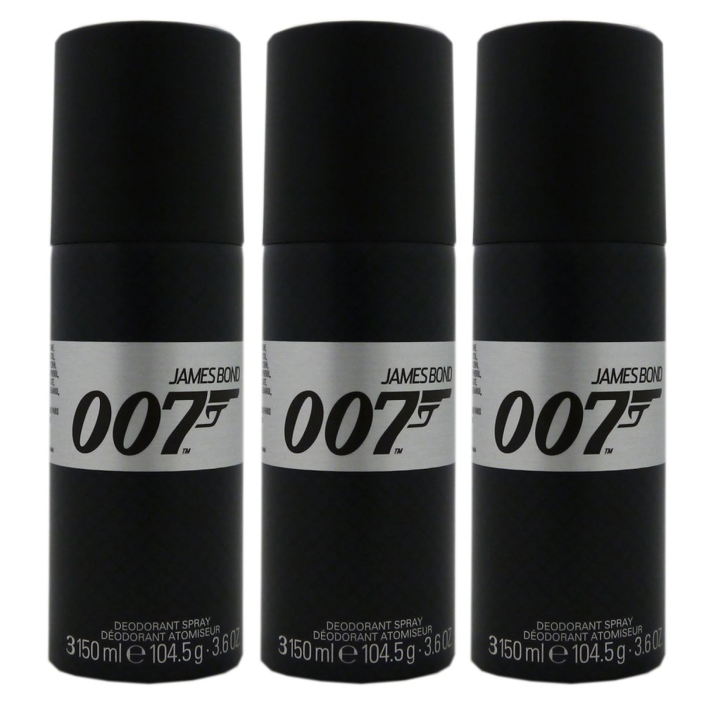 James Bond 007 3x150 Ml Deospray Deodorant Spray Deodorant Bei Pillashop