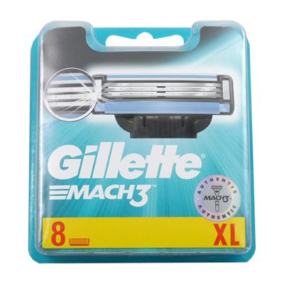 24 Gillette Mach 3 Sensitive RasierKlingen 24 Stück 3x 8er Set in OVP
