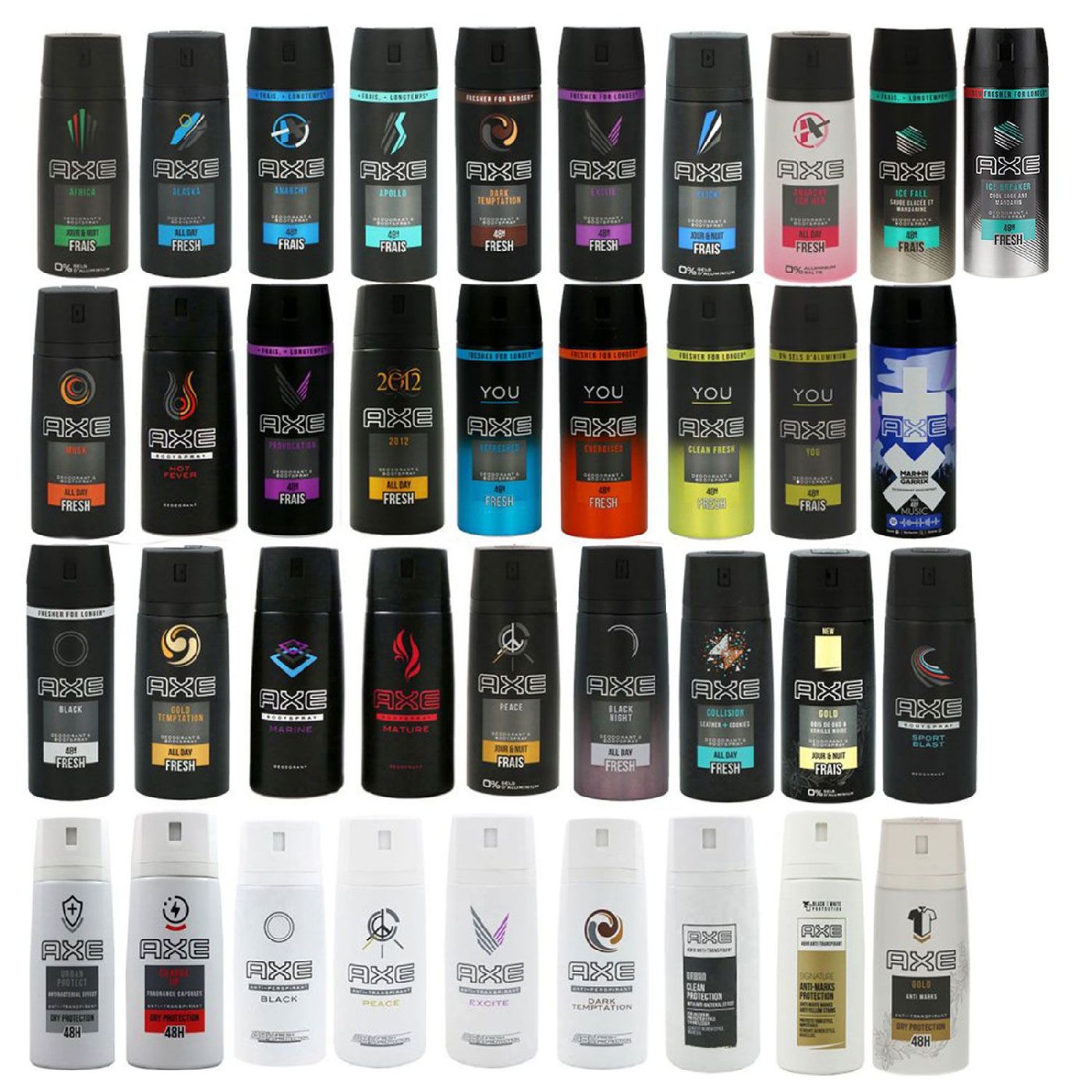 Axe Deo Deospray Deodorant Neues Design 6 X 150 Ml Bei Pillashop