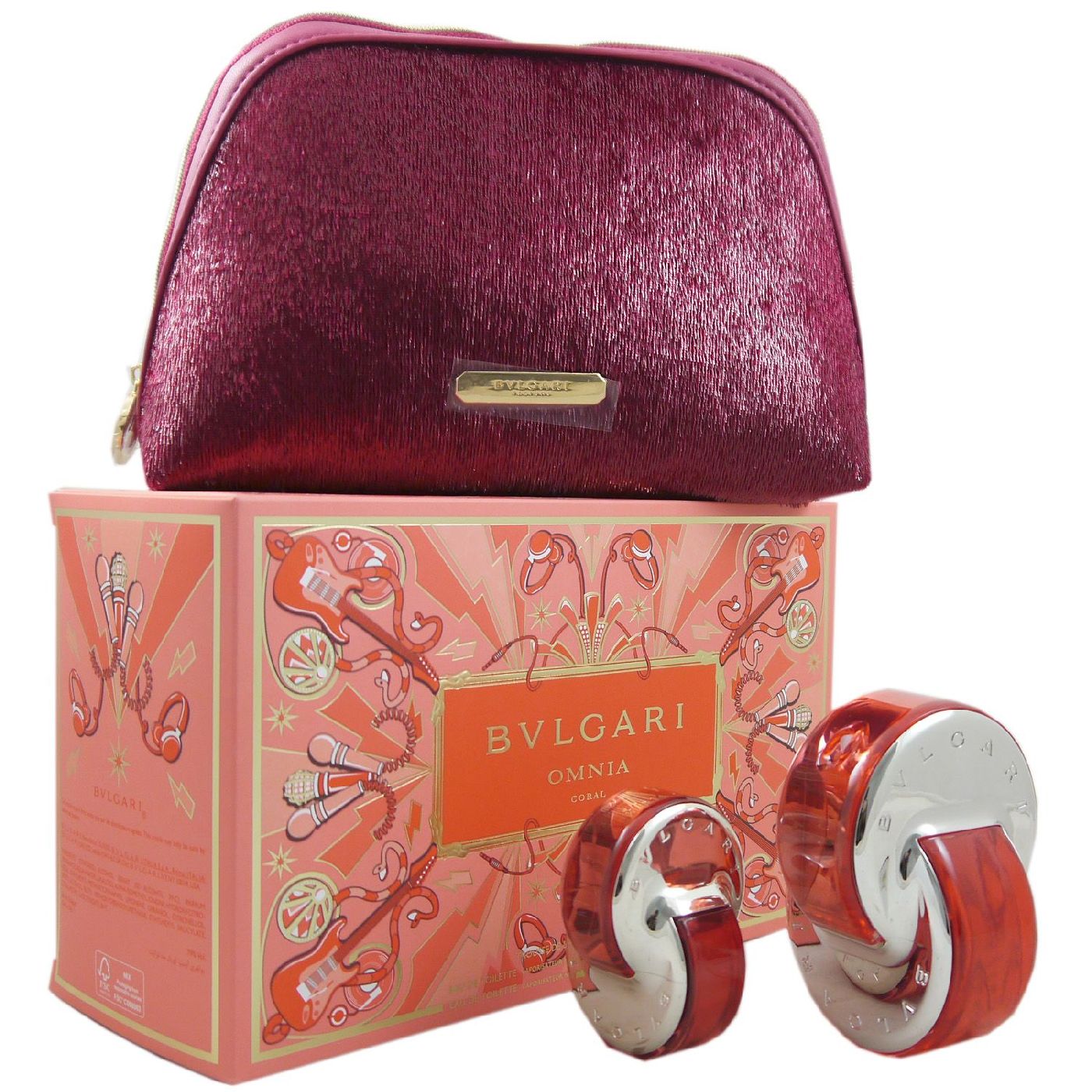 bvlgari omnia coral gift set