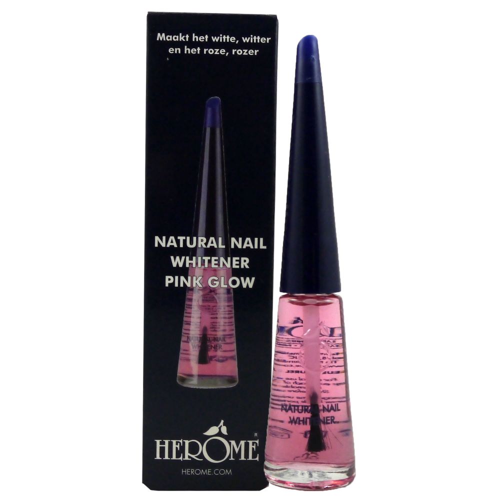 herome natural nail whitener pink glow
