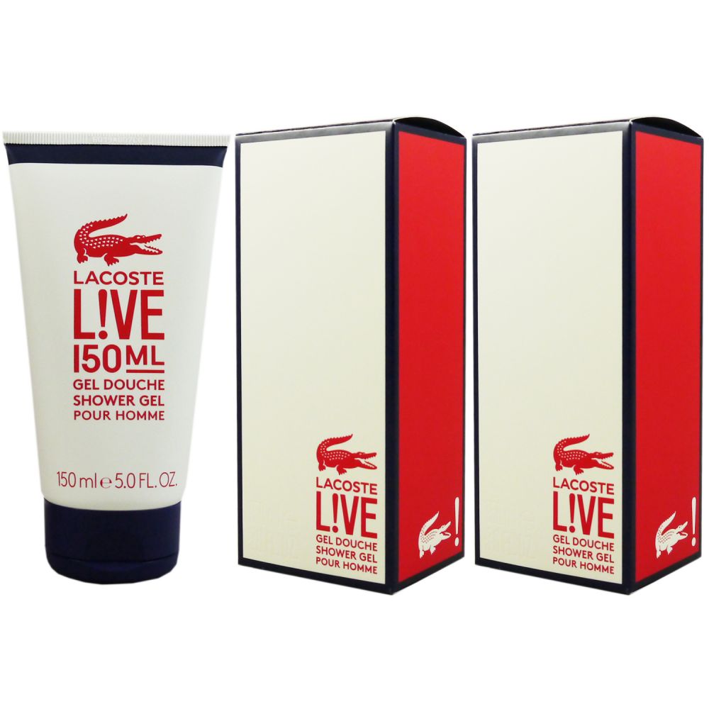 lacoste live shower gel