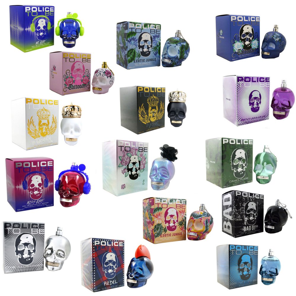 Police to be Damen und Herren Düfte 125 ml EDT & EDP verschiedene Sorten Police to be Damen und Herren Düfte 125 ml EDT & EDP verschiedene Sorten