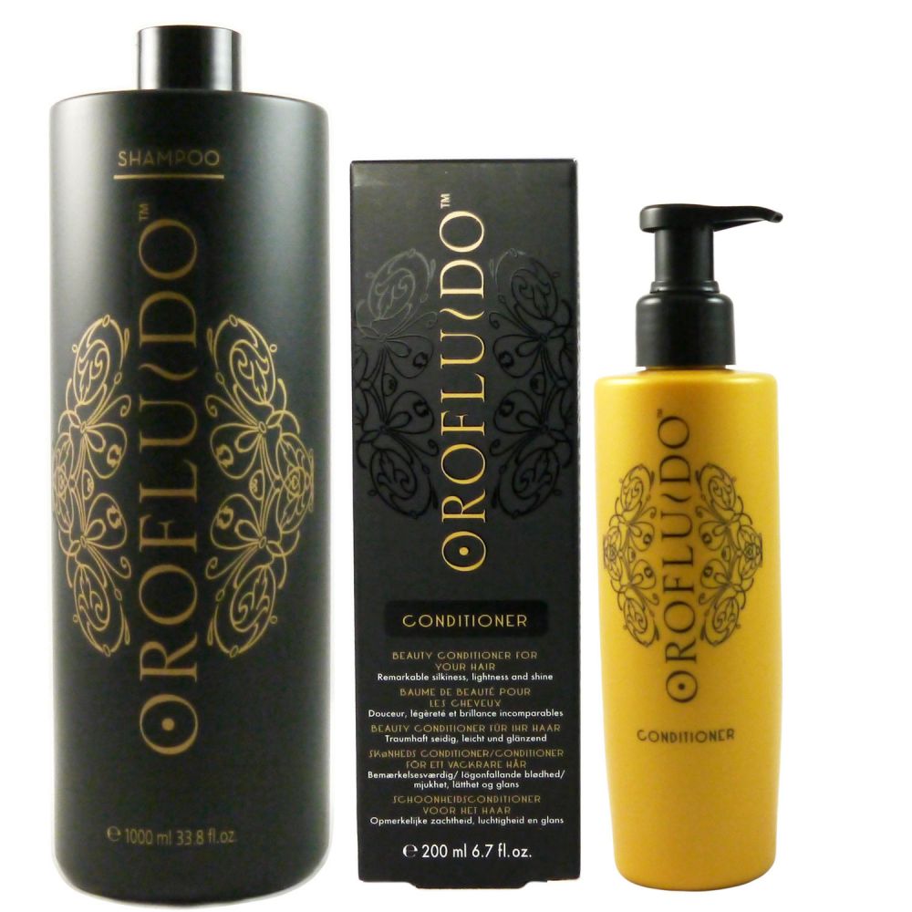 Revlon Orofluido Shampoo 1000 Ml Conditioner 0 Ml Set Bei Pillashop