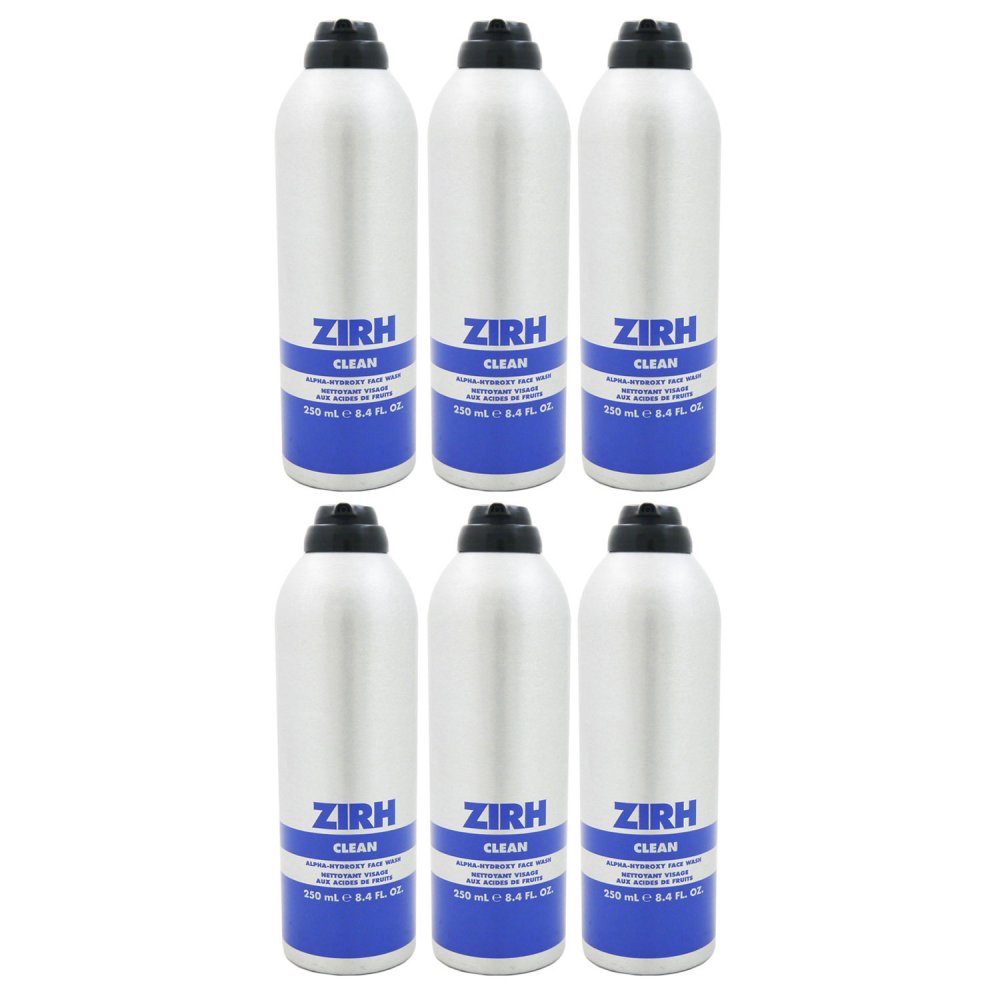 Zirh Clean Alpha Hydroxy 6x Face Wash 250 Ml Waschgel Set Bei Pillashop